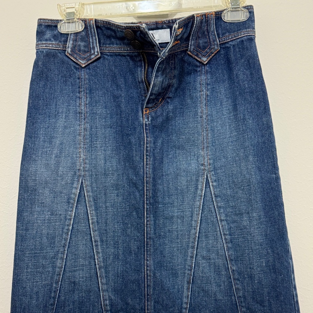 AX Armani Exchange Denim Skirt